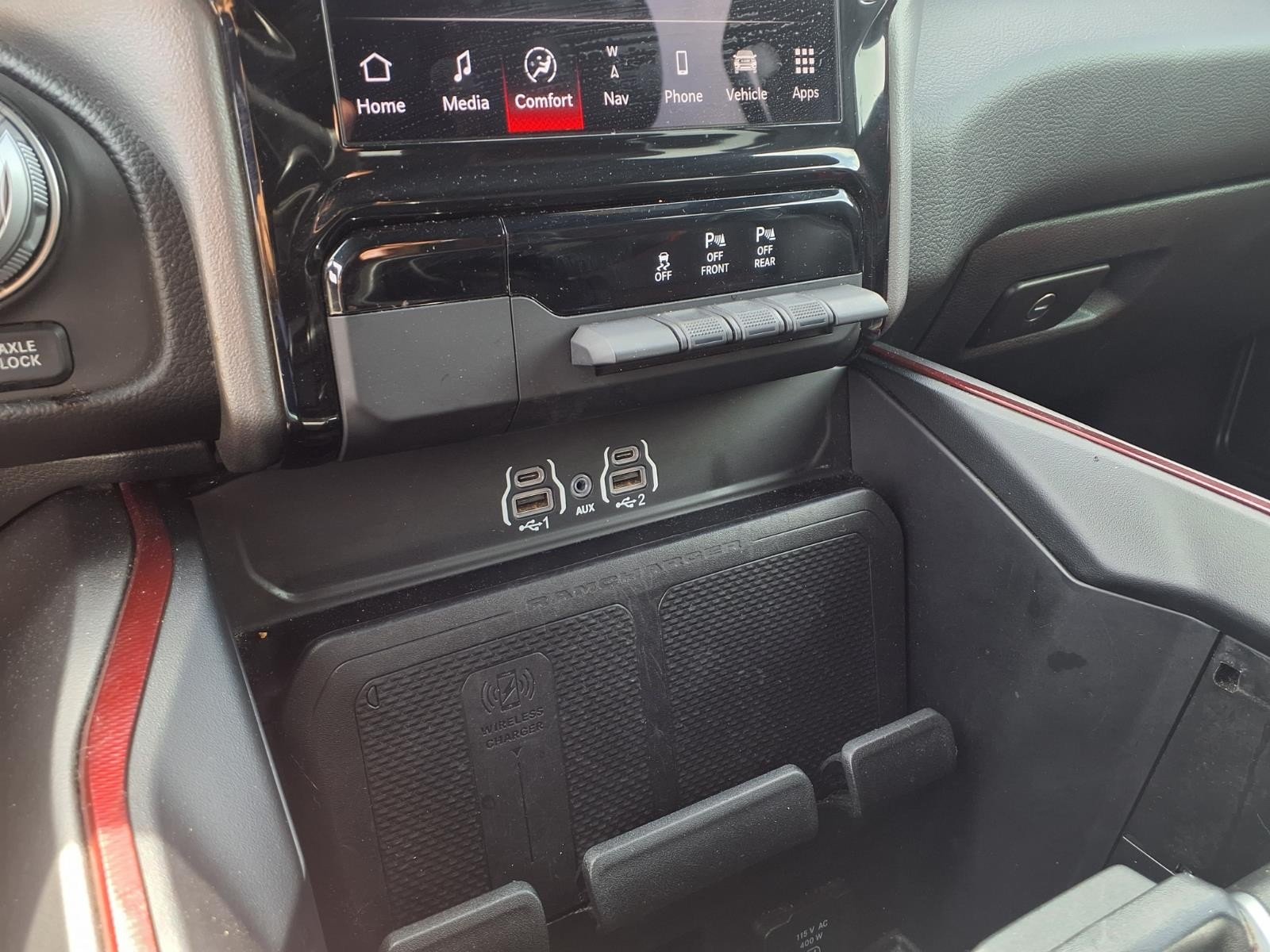 2025 Ram 1500 Rebel Red at Robbins Nissan