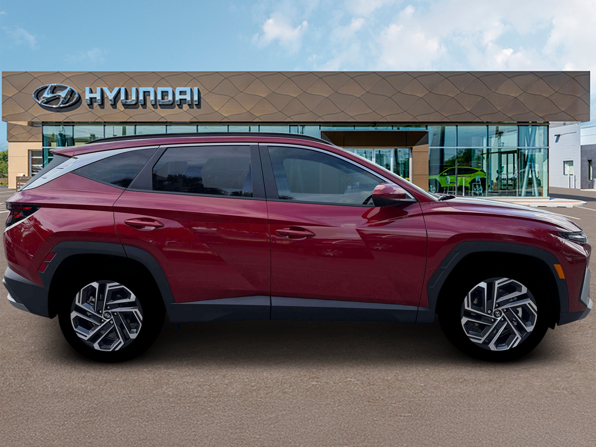 New 2026 Ultimate Red Hyundai SEL Plus AWD image 9