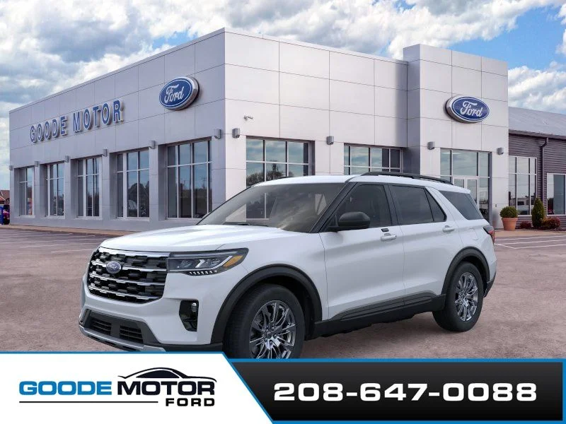 New 2026 Space White Metallic Ford Active image 1