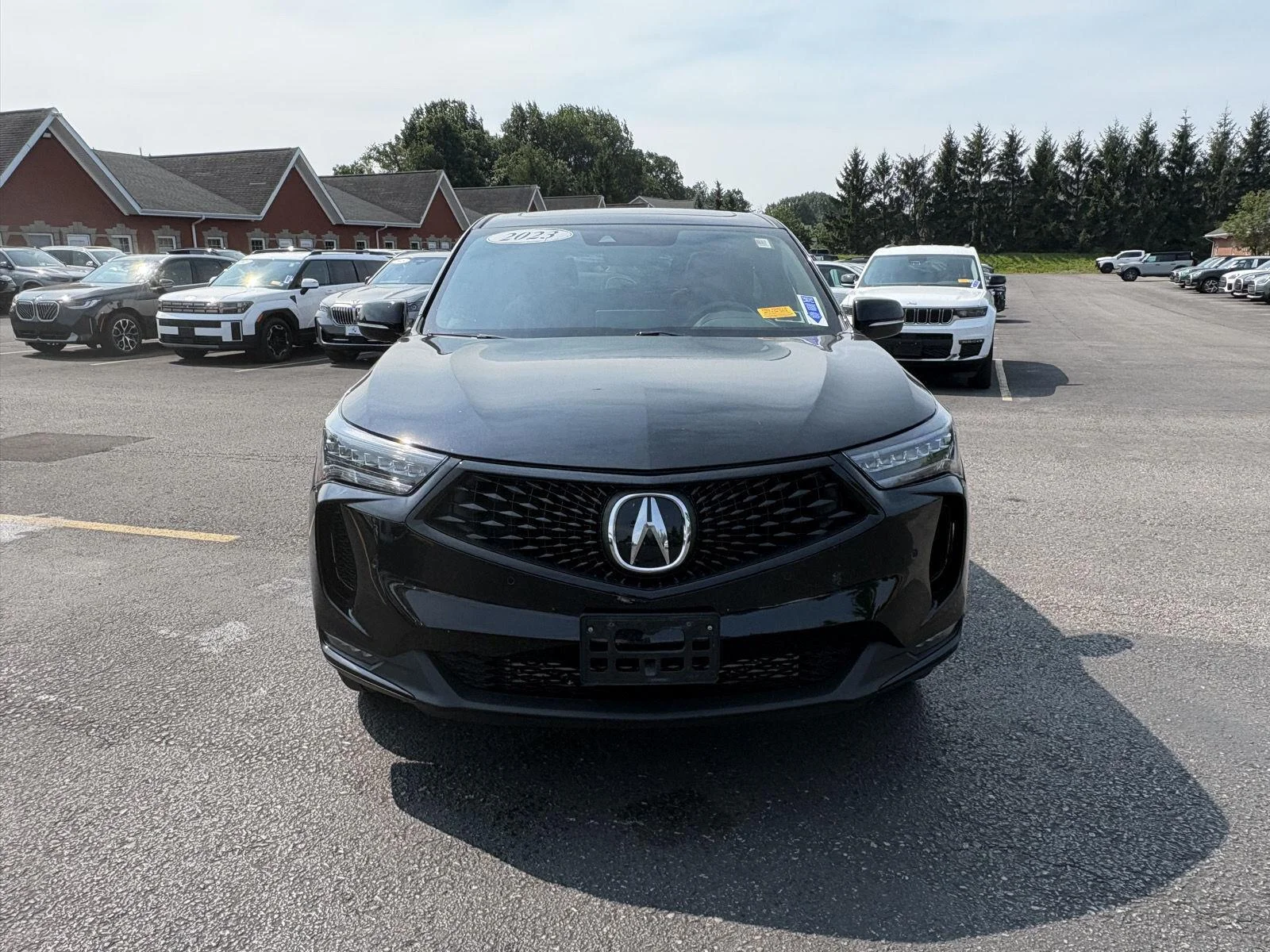 Used 2023 Majestic Black Pearl Acura SH-AWD w/A-SPEC image 2