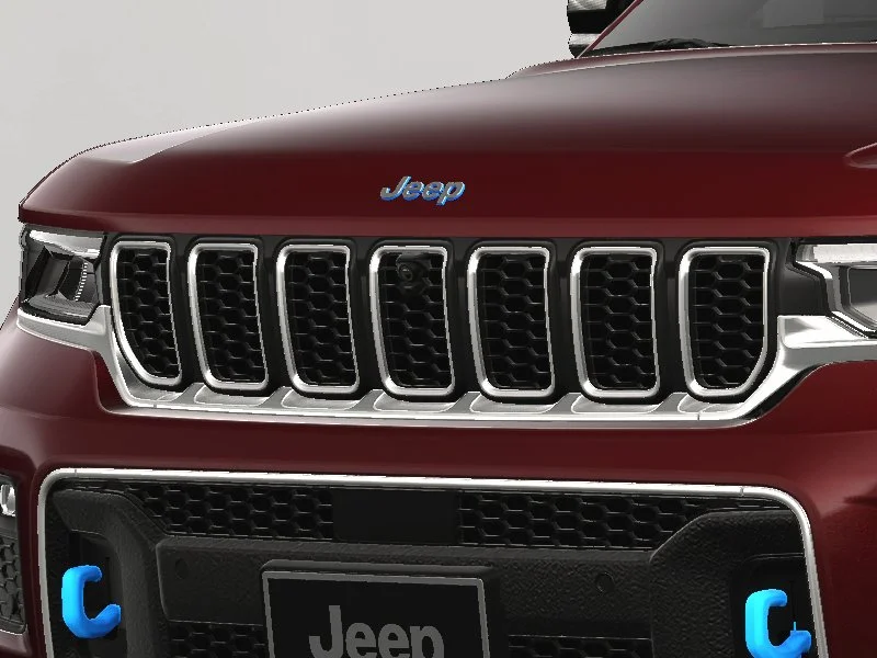 New 2024 Velvet Red Pearl-Coat Exterior Paint Jeep Overland 4xe image 45