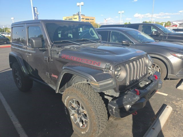 Used 2018 Granite Crystal Metallic Clearcoat Jeep Rubicon image 2