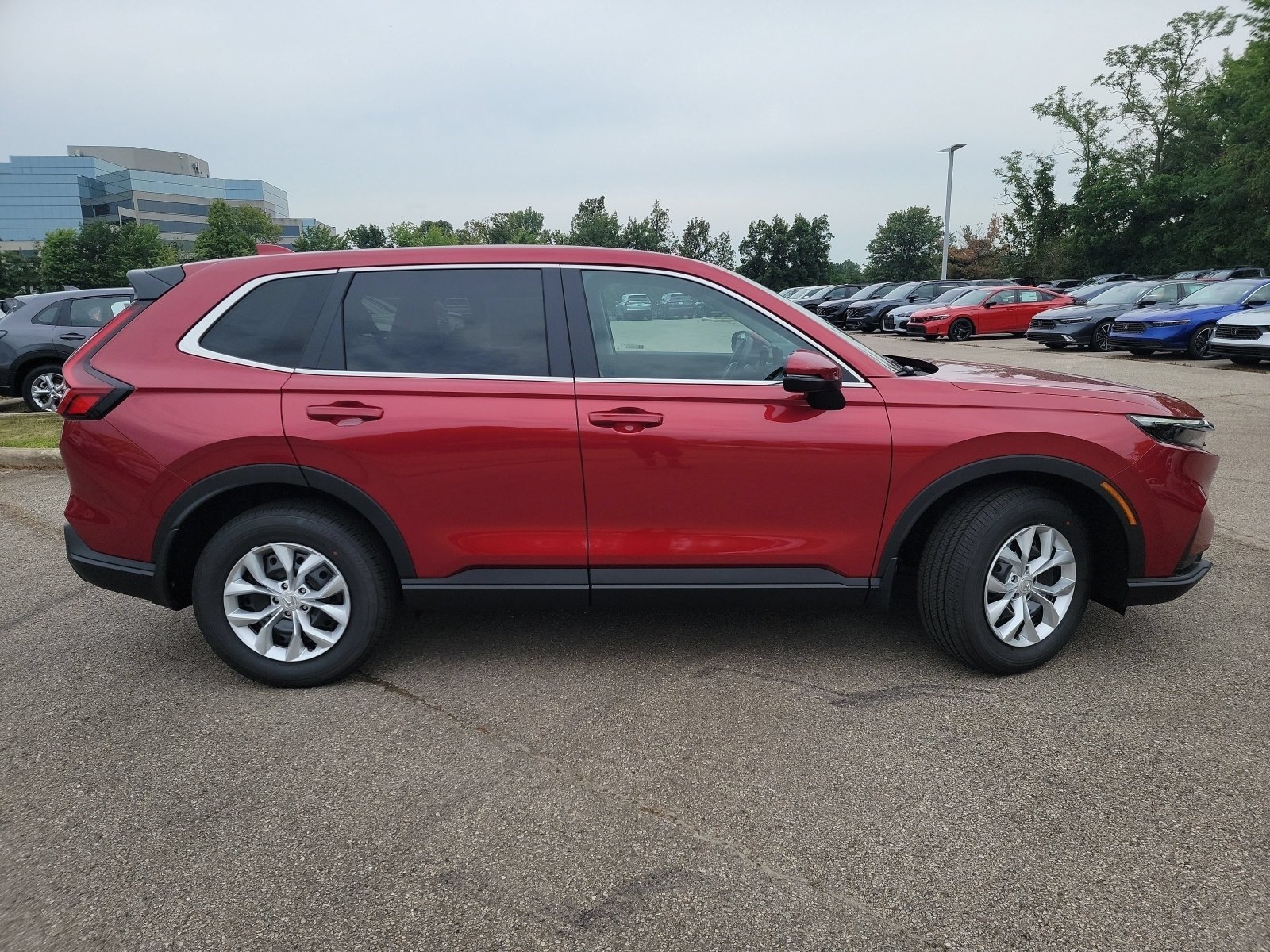 New 2026 Radiant Red Metallic Honda LX image 27