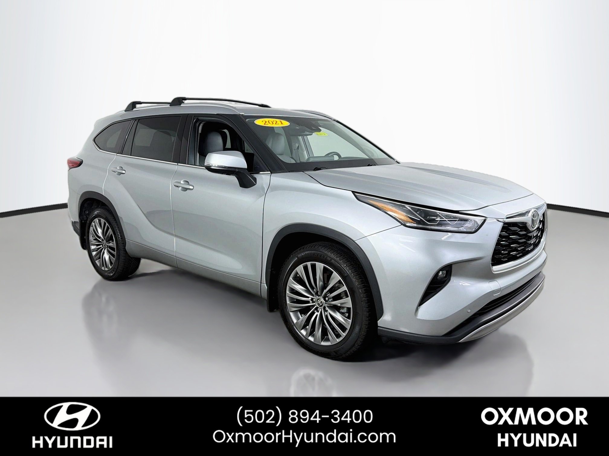 Used 2021 Celestial Silver Metallic Toyota Platinum image 1