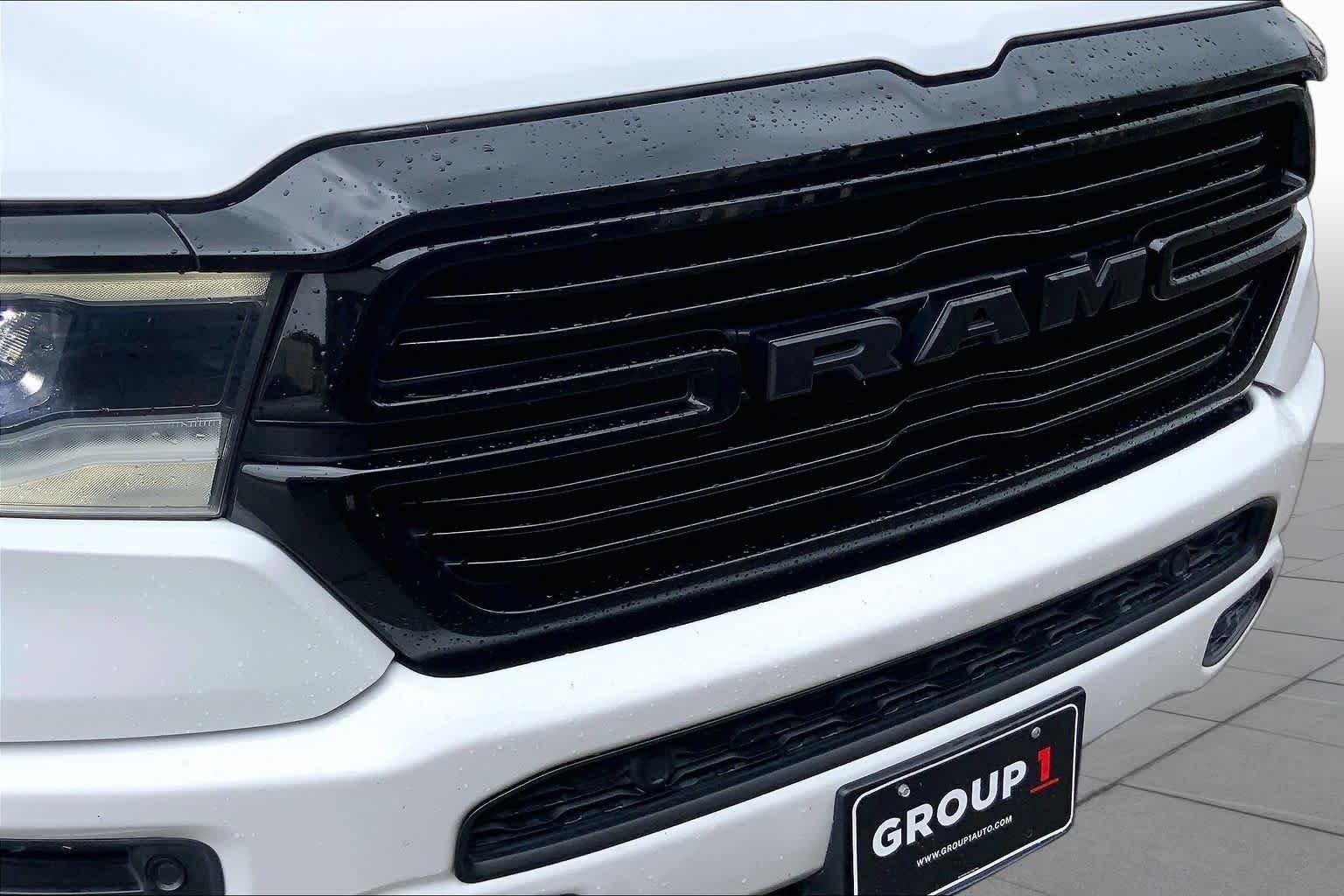 Used 2021 Bright White Clearcoat Ram Laramie image 28