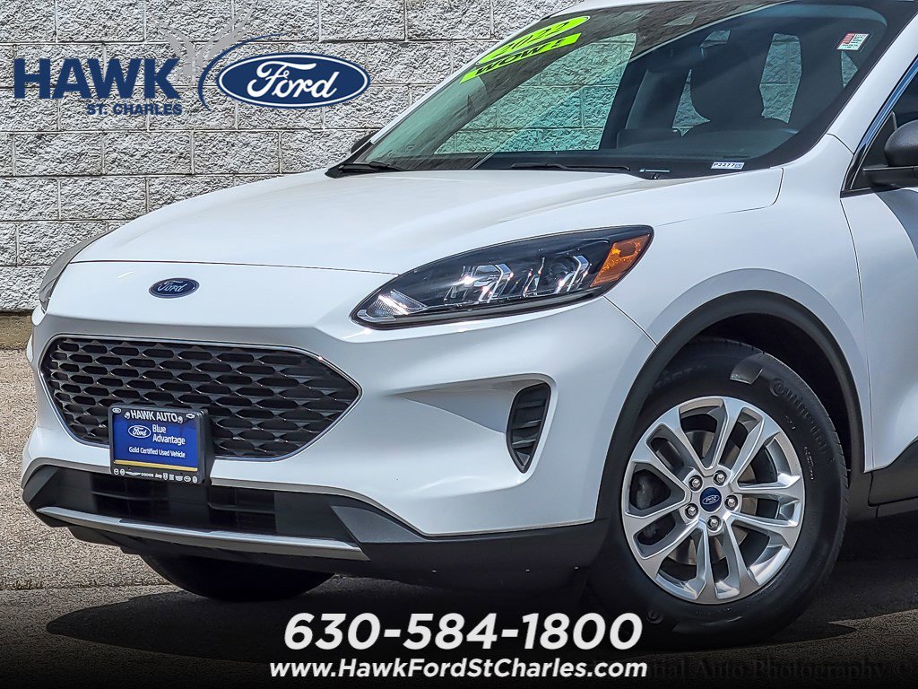 Certified Used 2022 Oxford White Ford SE image 2