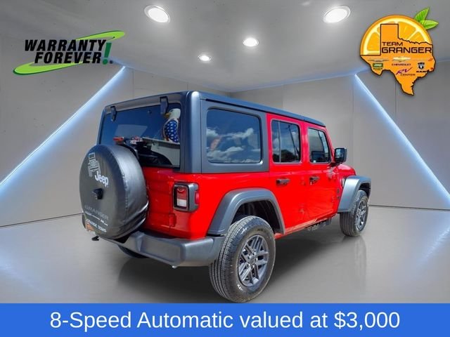 New 2026 Firecracker Red Clear-Coat Exterior Paint Jeep Sport image 2