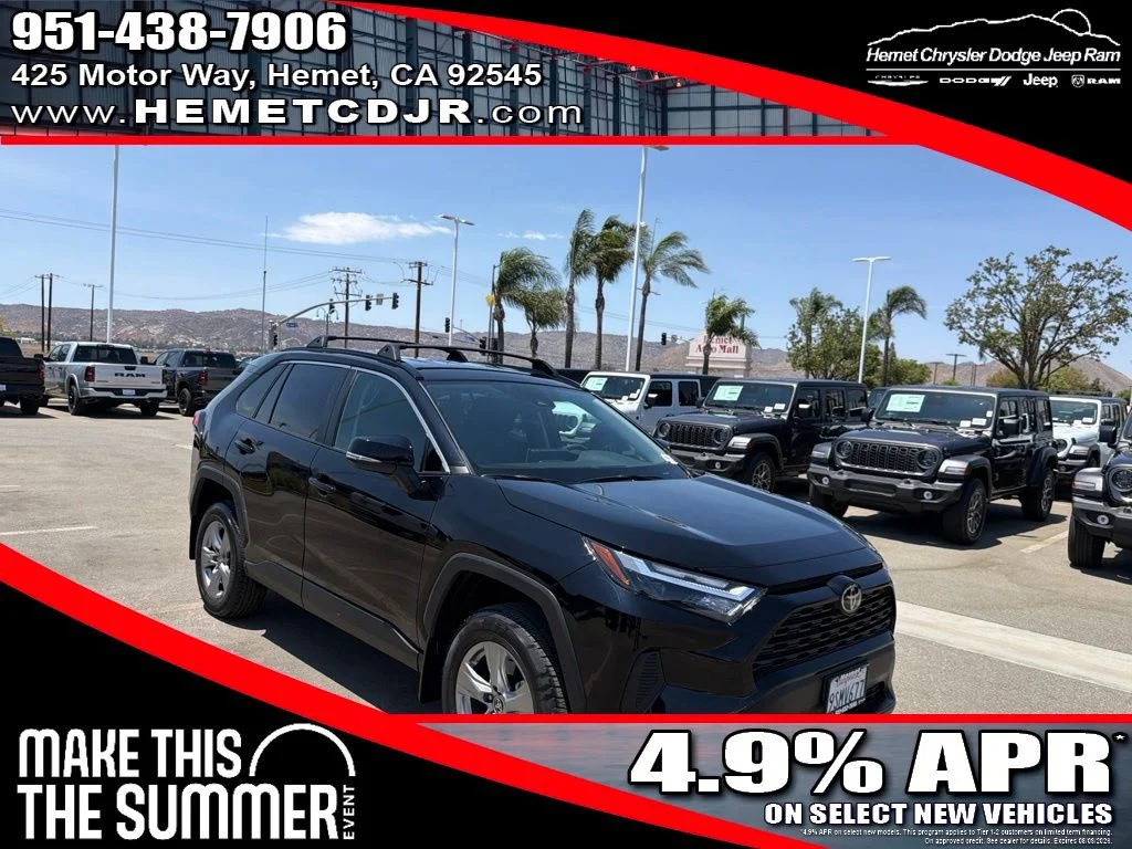 Used 2025 Black Toyota XLE image 1