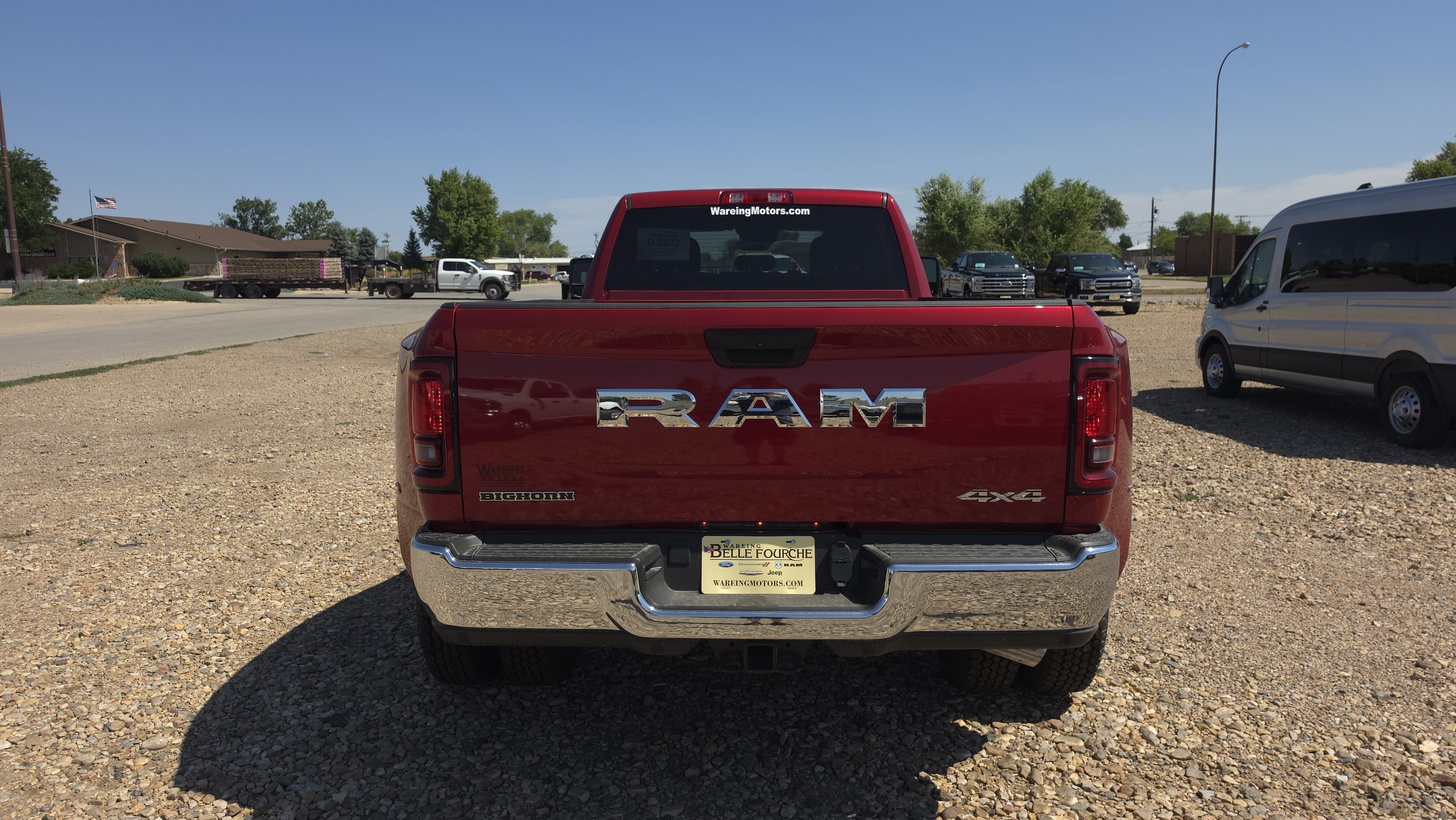 New 2026 Molten Red Pearlcoat Ram Big Horn image 4