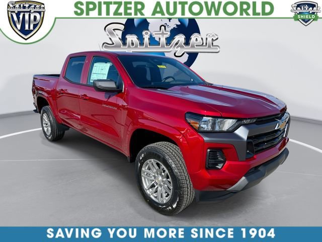 2026 Chevrolet Colorado LT Red at Spitzer Autoworld Chevy Buick GMC Cadillac