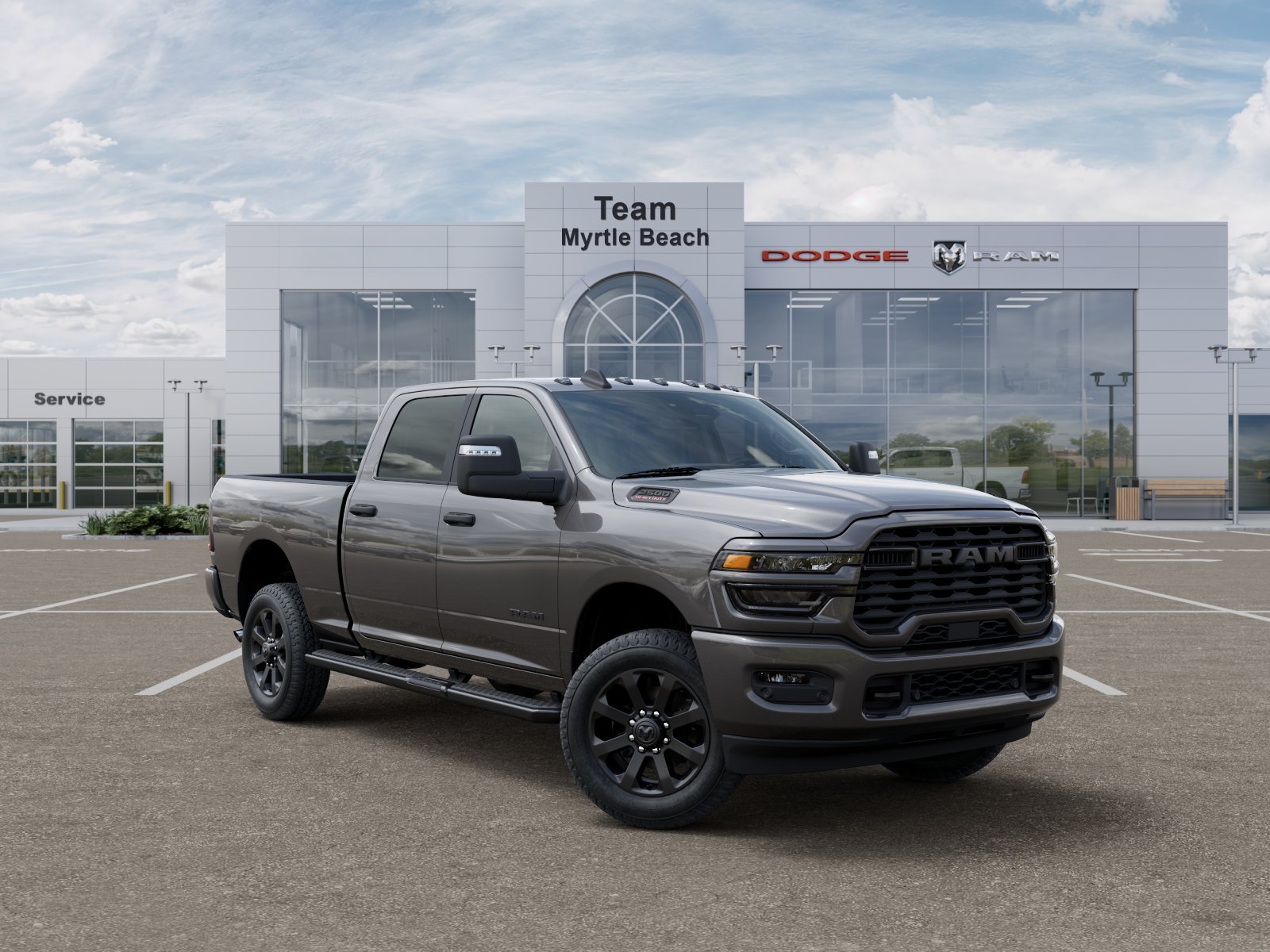 New 2026 Granite Crystal Metallic Clearcoat RAM Big Horn image 27
