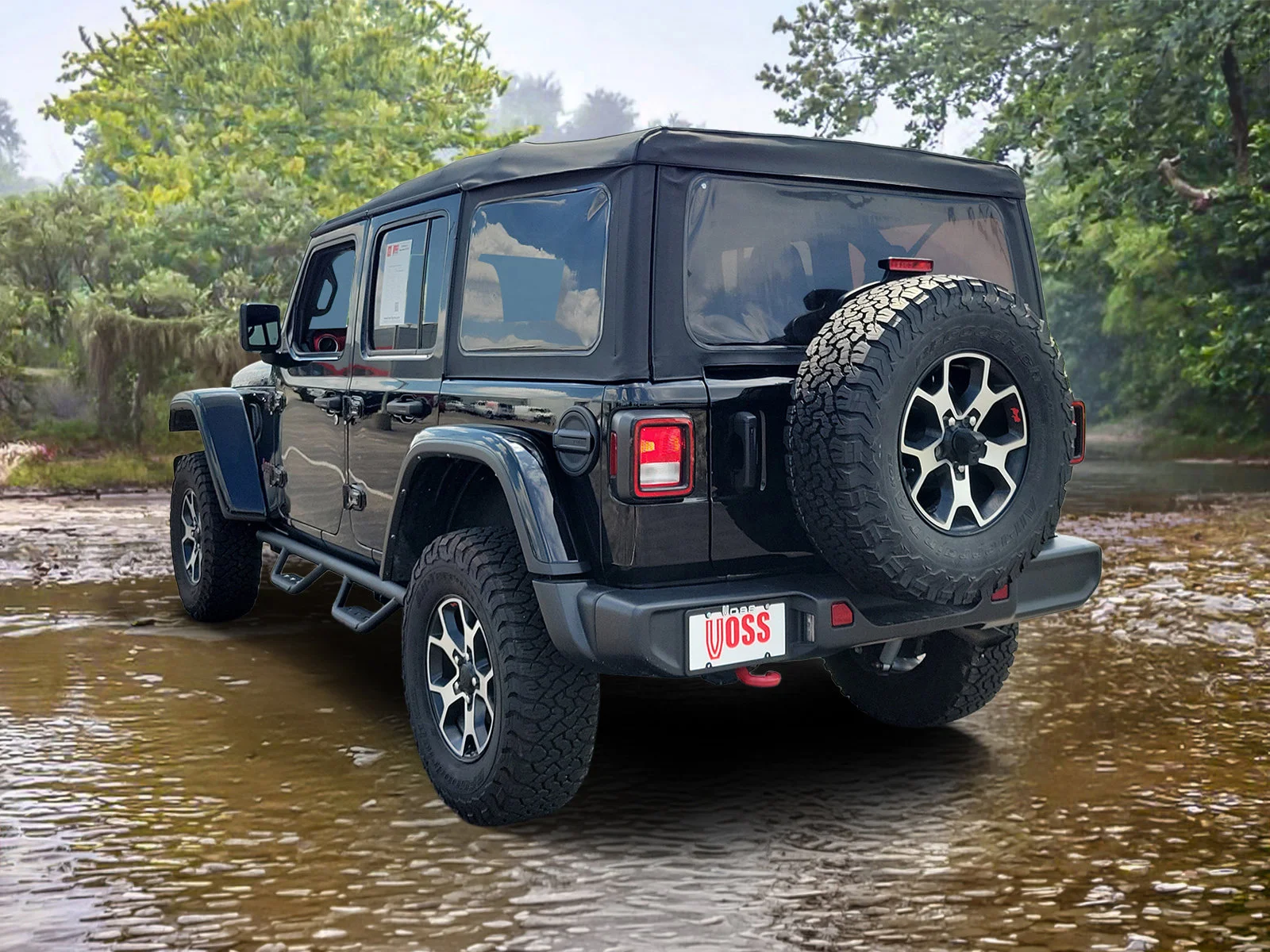 Used 2021 Black Clear Coat Jeep Rubicon image 3