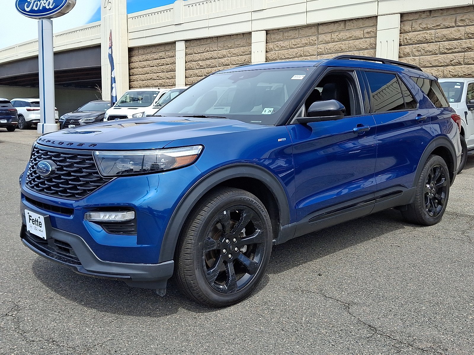 Used 2023 Atlas Blue Metallic - B3 Ford ST-Line image 1