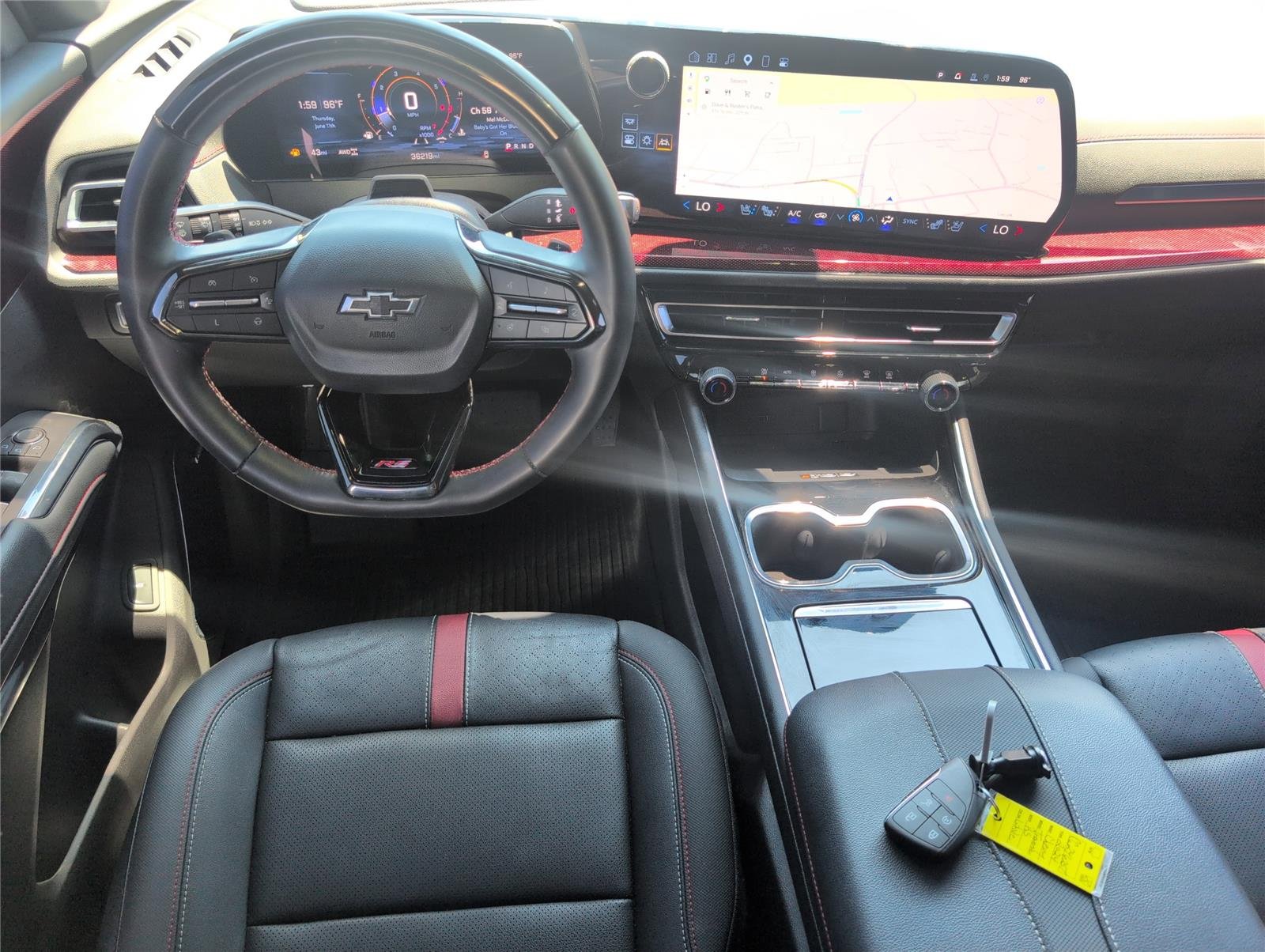 Used 2024 Iridescent Pearl Tricoat Chevrolet RS image 29
