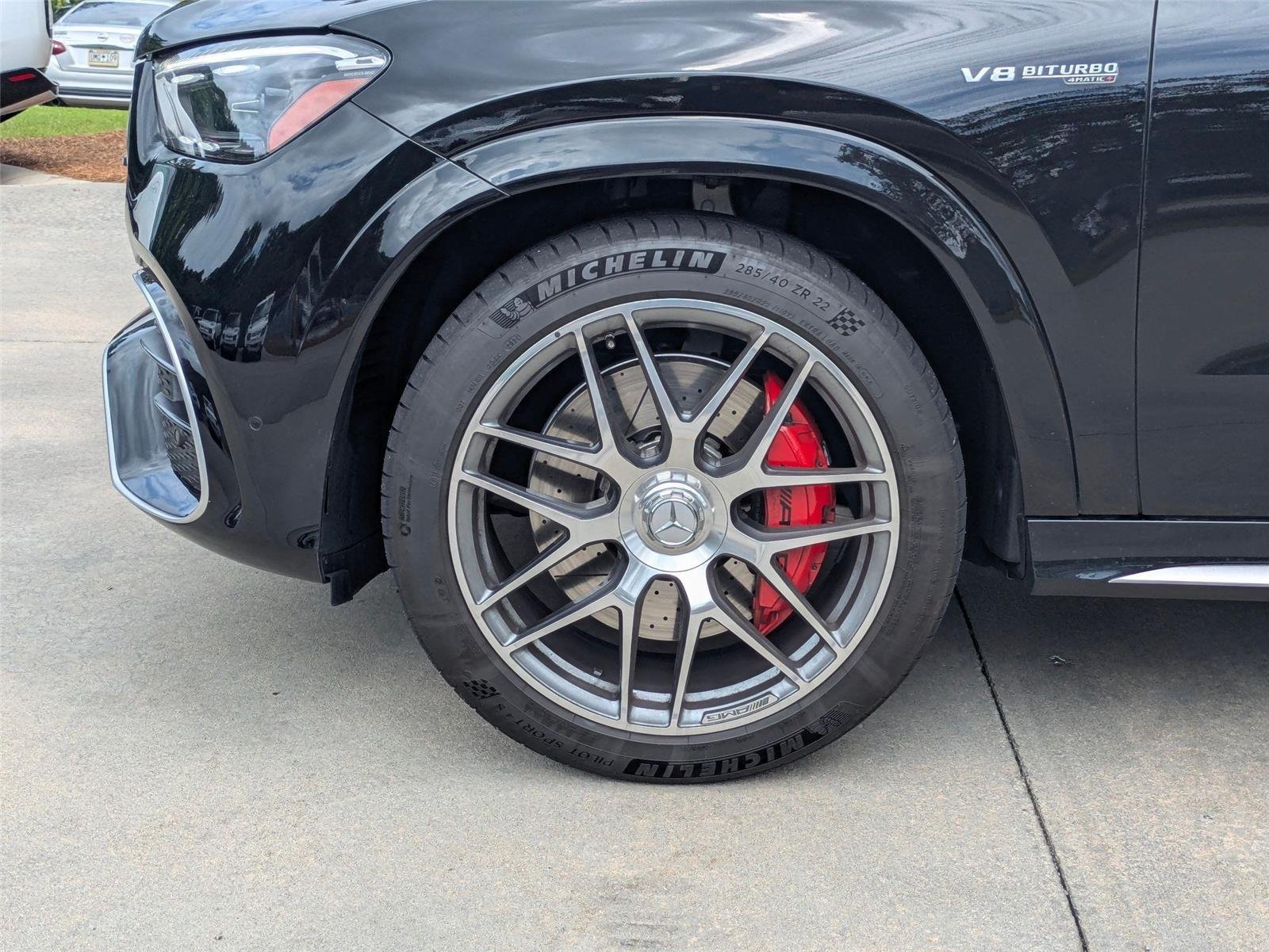 Used 2025 Obsidian Black Metallic Mercedes-Benz AMG® GLE 63 S image 10
