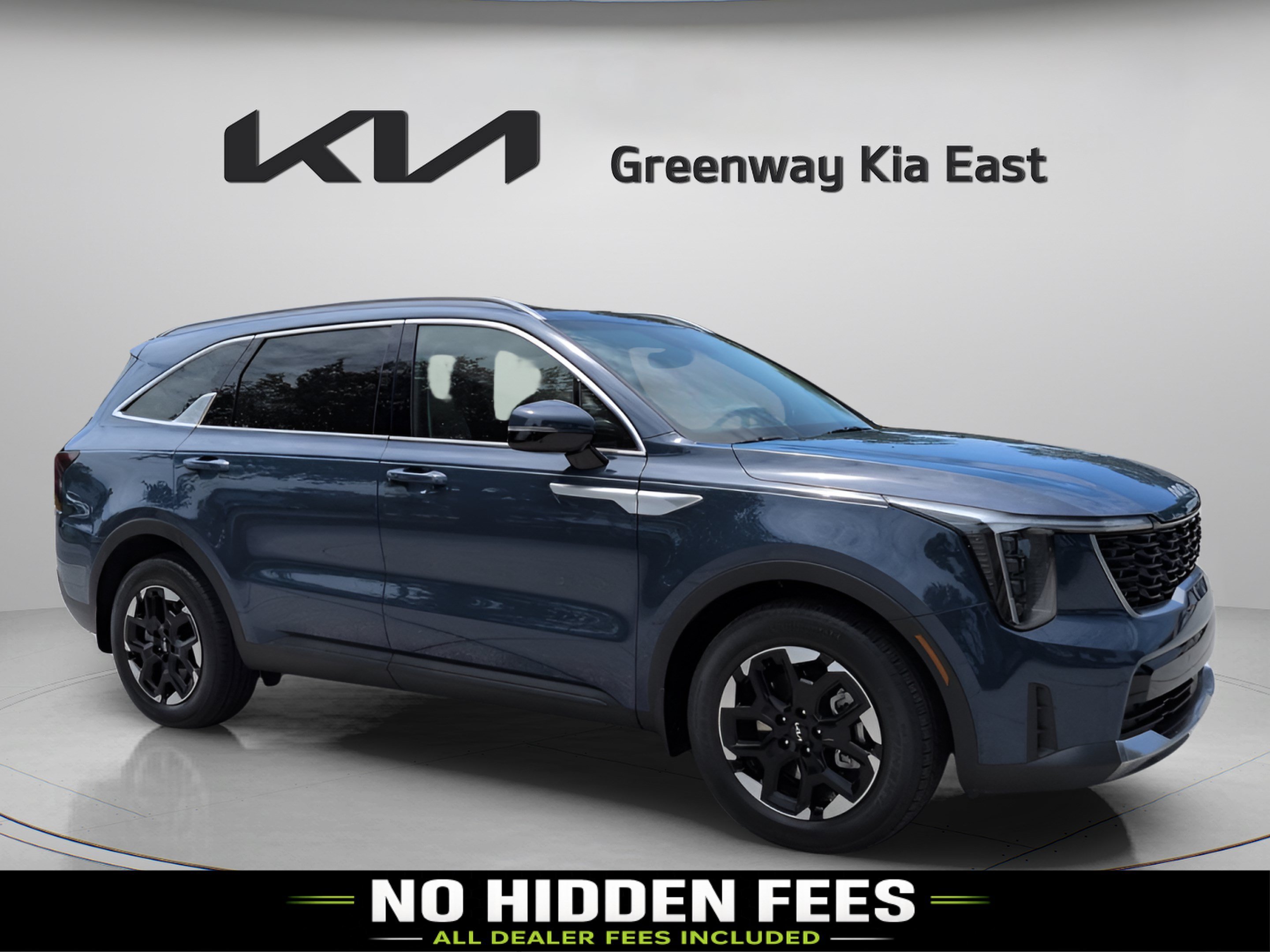 Certified Used 2025 Midnight Lake Blue Kia S image 1