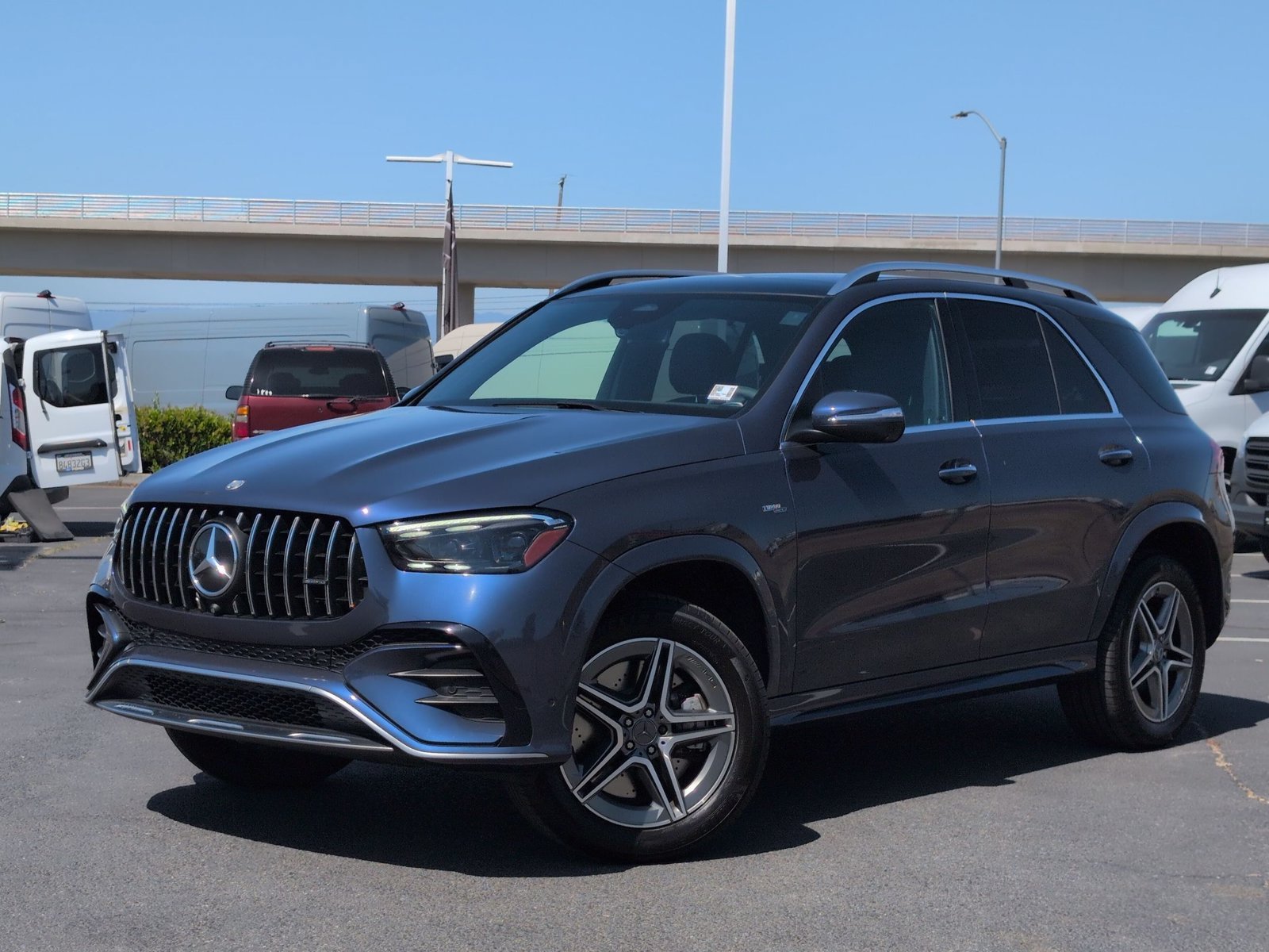 Certified Used 2024 Blue Mercedes-Benz AMG® GLE 53 image 1