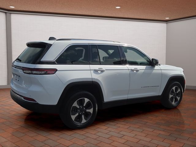 Used 2023 Bright White Clearcoat Jeep 4xe image 9