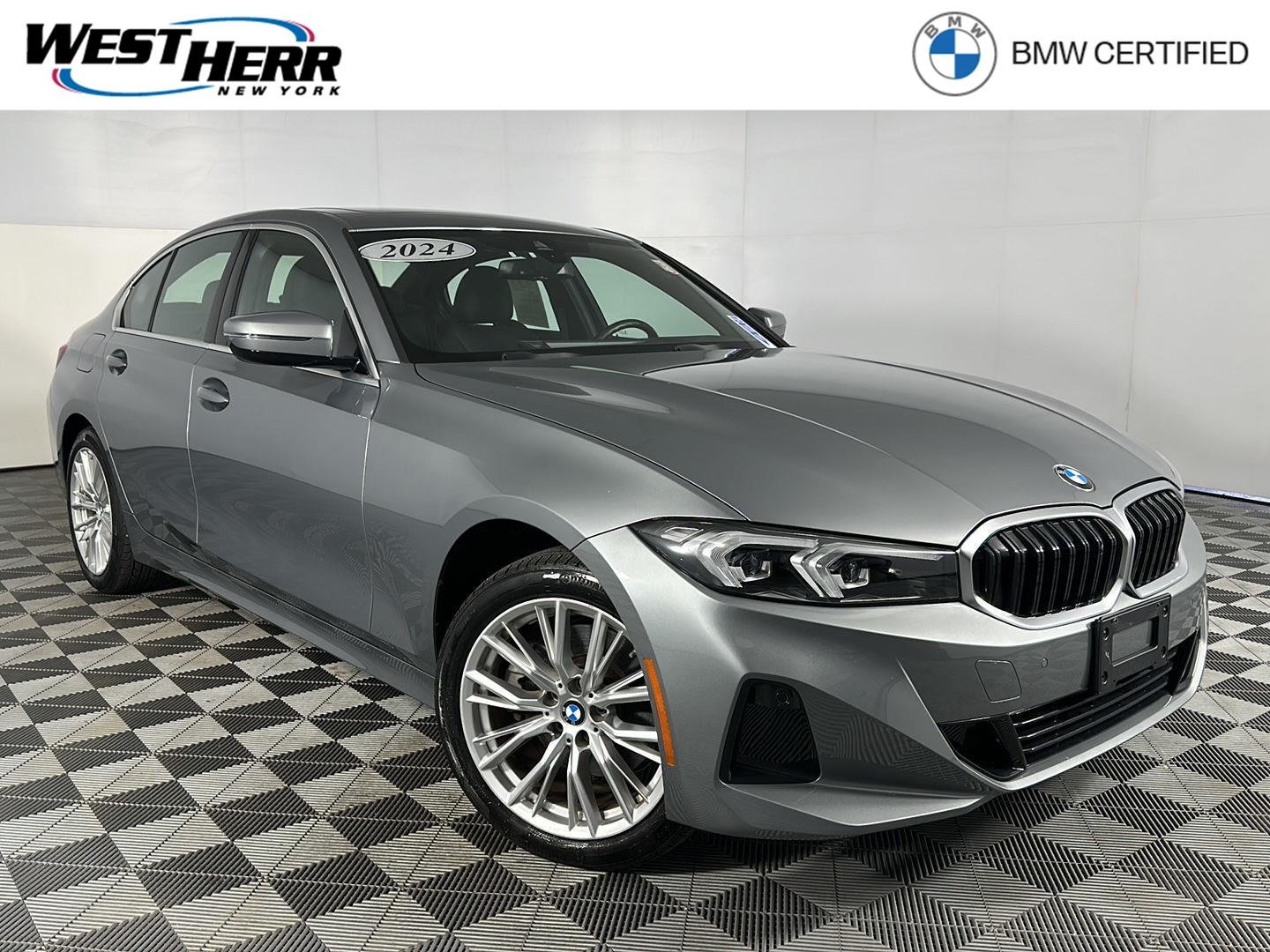 Certified Used 2024 Skyscraper Grey Metallic BMW 330i xDrive image 1
