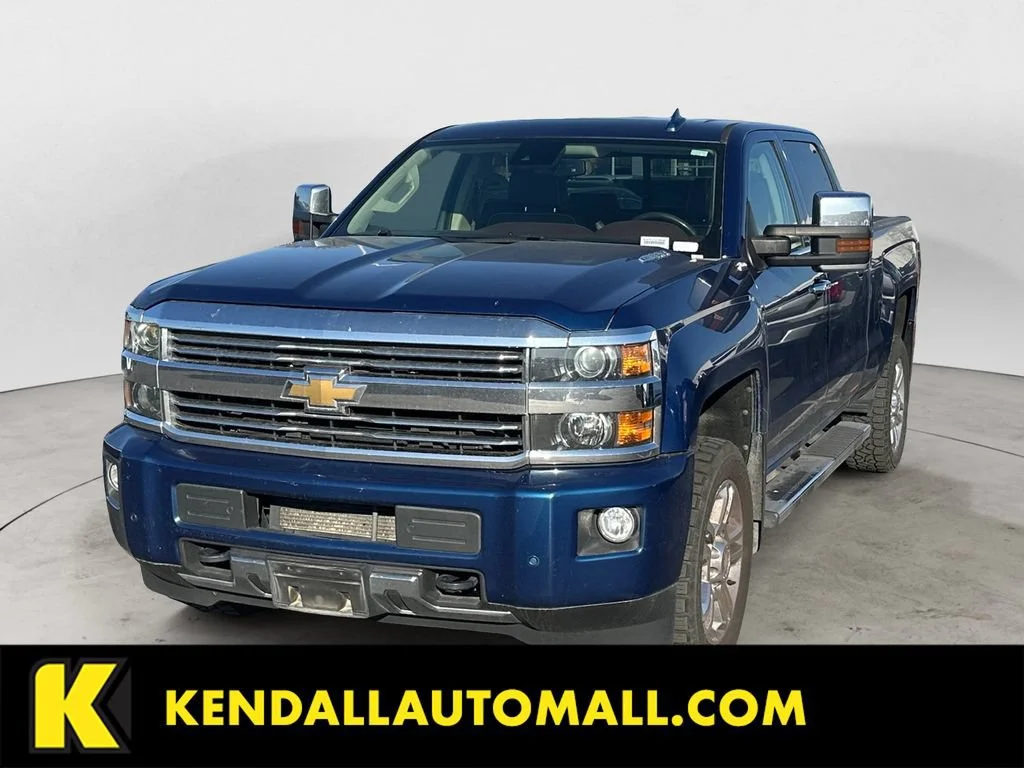 Used 2016 DEEP OCEAN BLUE METALLIC Chevrolet High Country image 1