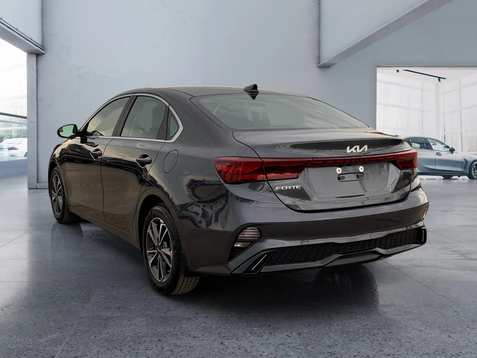 Used 2024 Gray Kia EX image 3