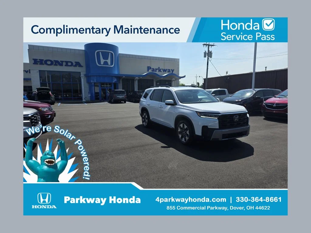 New 2026 Platinum White Pearl Honda Touring image 1