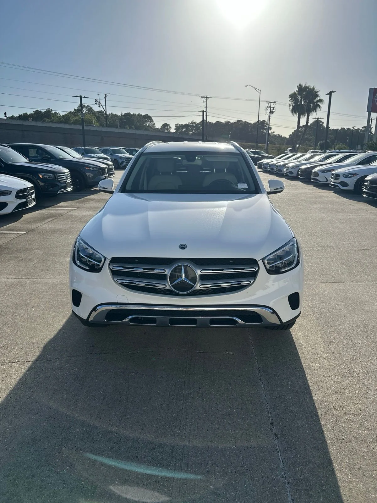 Used 2020 White Mercedes-Benz GLC 300 image 3
