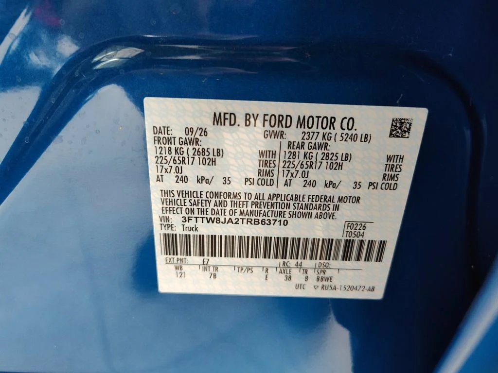 New 2026 Velocity Blue Ford XLT image 27