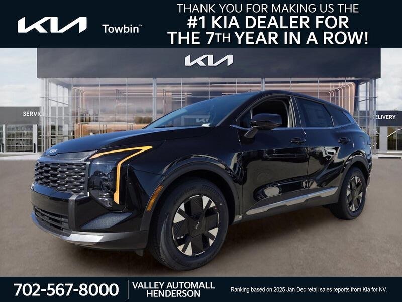 New 2027 Fusion Black Kia LX image 1