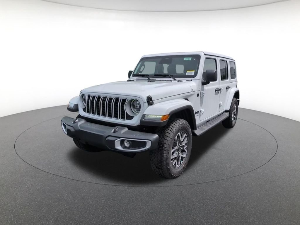 New 2026 Bright White Clear-Coat Exterior Paint Jeep Sahara image 12