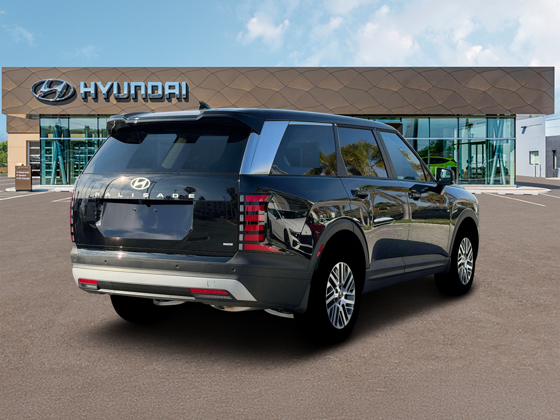 New 2026 Black Hyundai SE AWD image 7