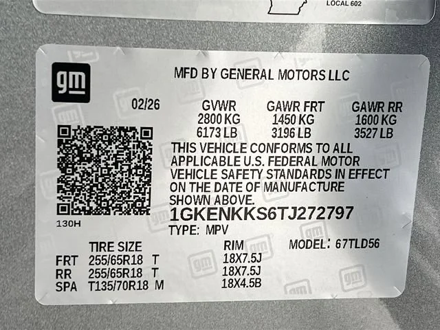 2026 GMC Acadia Elevation - Photo 20