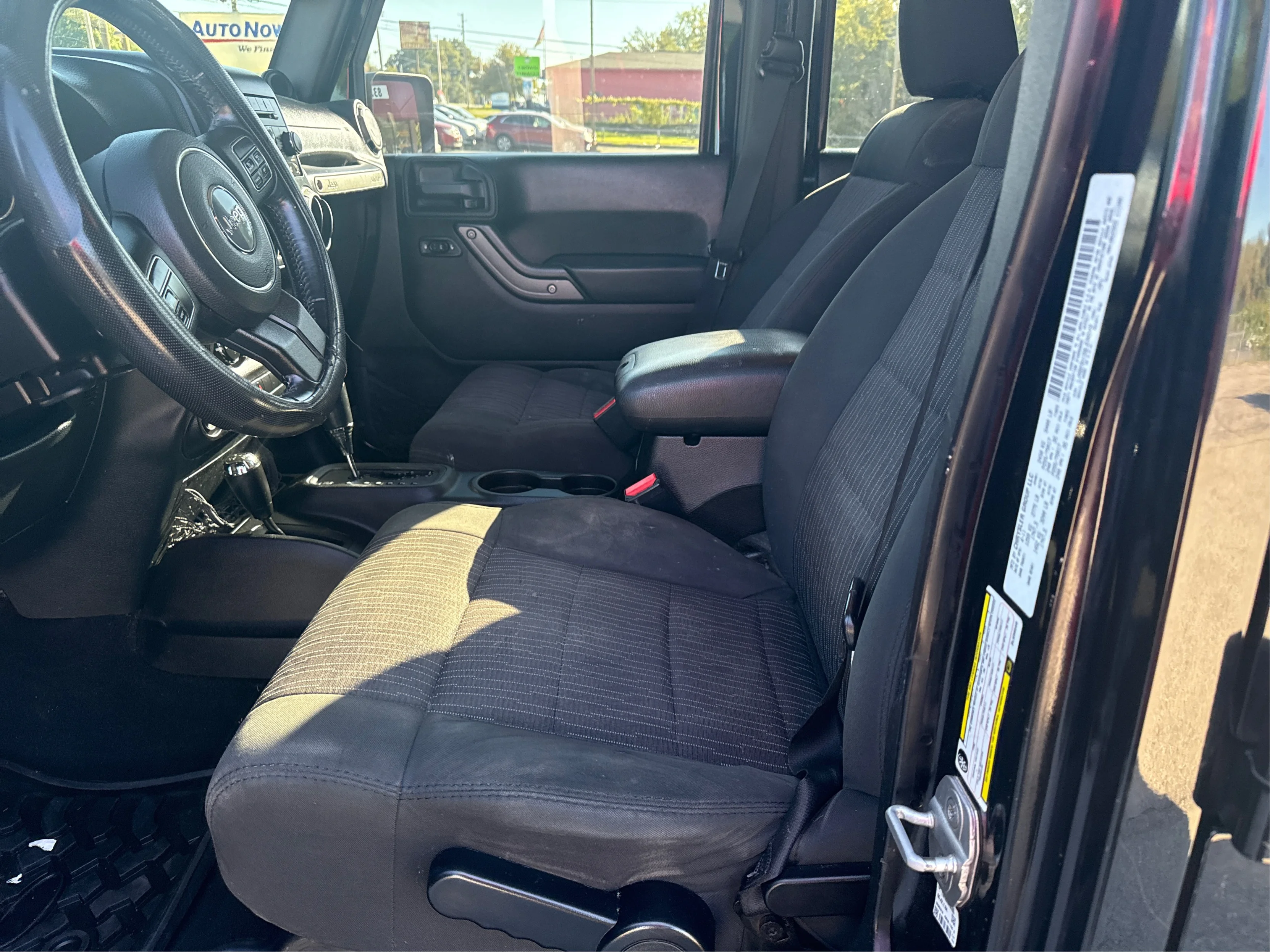 Used 2011 Black with Black Har Jeep Unlimited Sport 4WD image 9