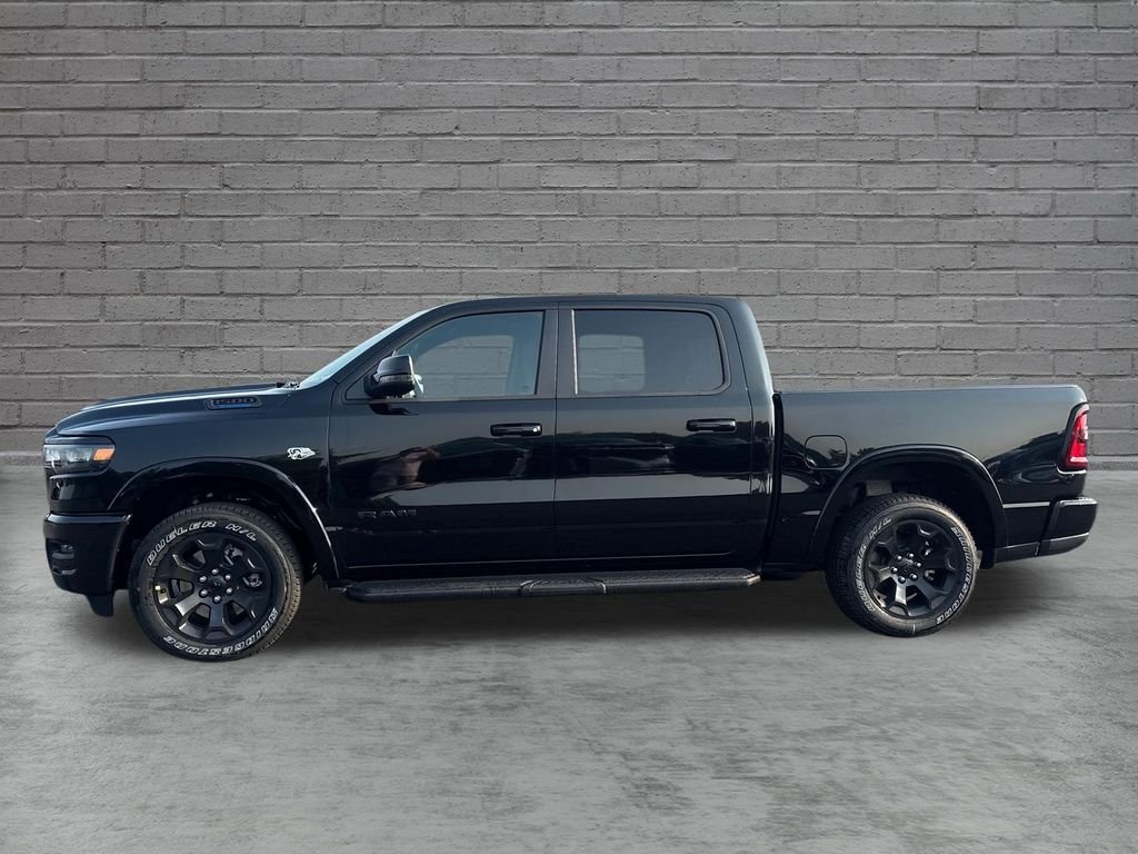 New 2026 Diamond Black Crystal Pearl-Coat Exterior Paint RAM Big Horn/Lone Star image 2