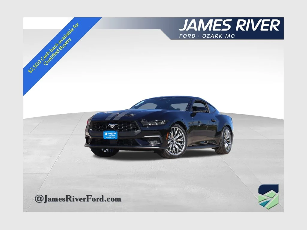 New 2026 Shadow Black Ford EcoBoost® Premium Fastback image 1