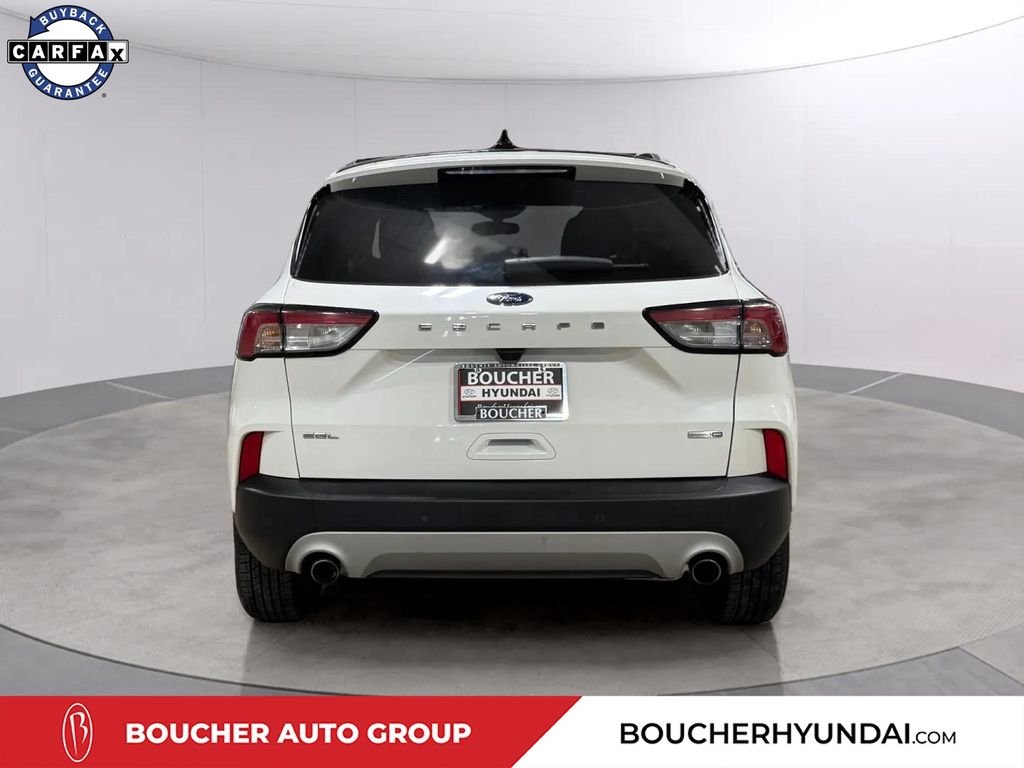 Used 2020 White Metallic Ford SEL image 4