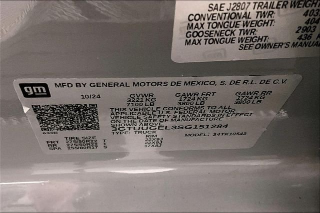 Used 2025 Thunderstorm Gray GMC Denali image 43