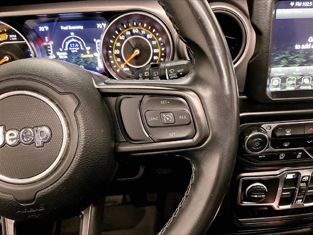 Used 2021 White Jeep Unlimited Sport S image 12