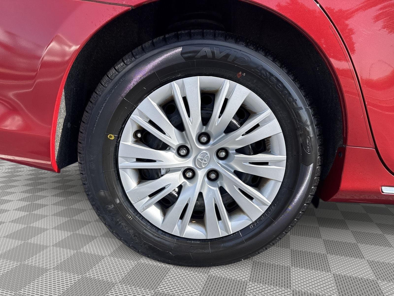Used 2013 Barcelona Red Metallic Toyota LE image 7