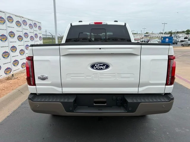 New 2026 Star White Metallic Tri-Coat Ford King Ranch image 5
