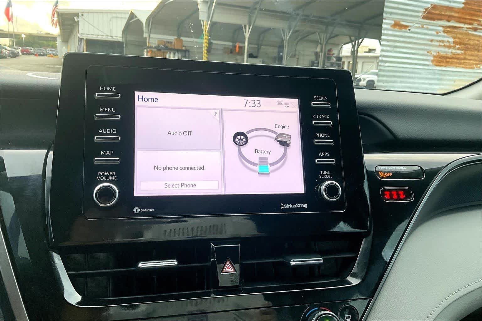 Used 2022 Midnight Black Metallic Toyota Hybrid LE image 30