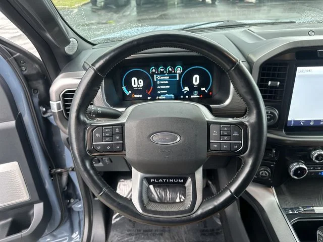 Certified Used 2023 Azure Gray Metallic Ford Platinum image 13