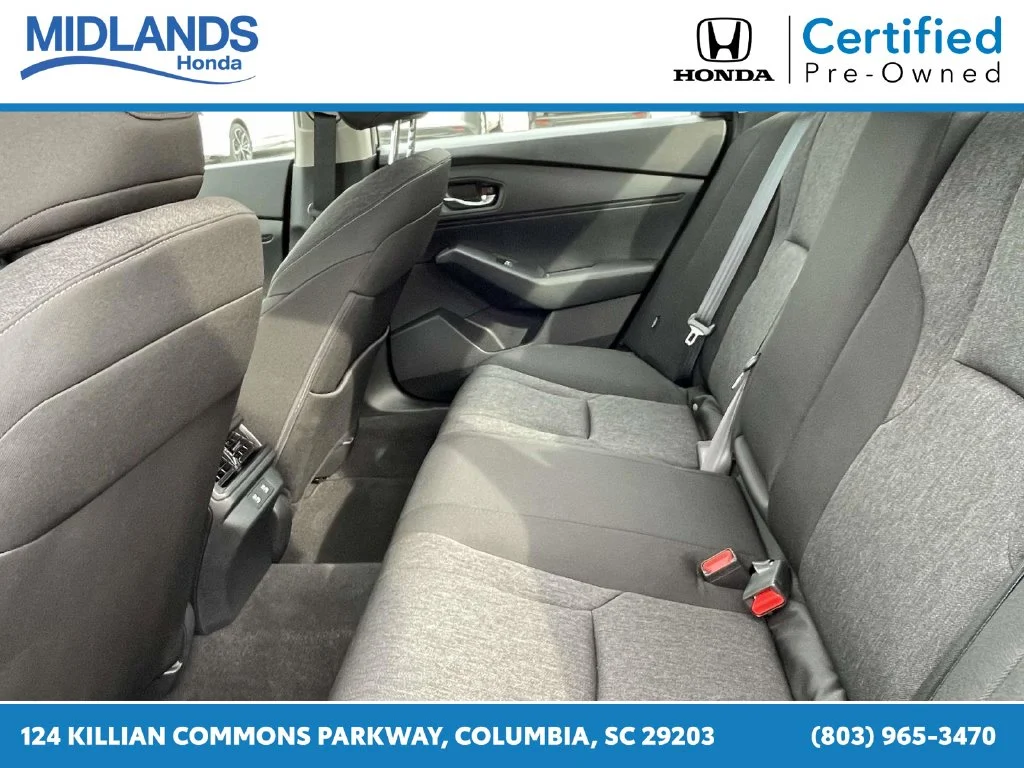 Certified Used 2025 Crystal Black Pearl Honda LX image 9