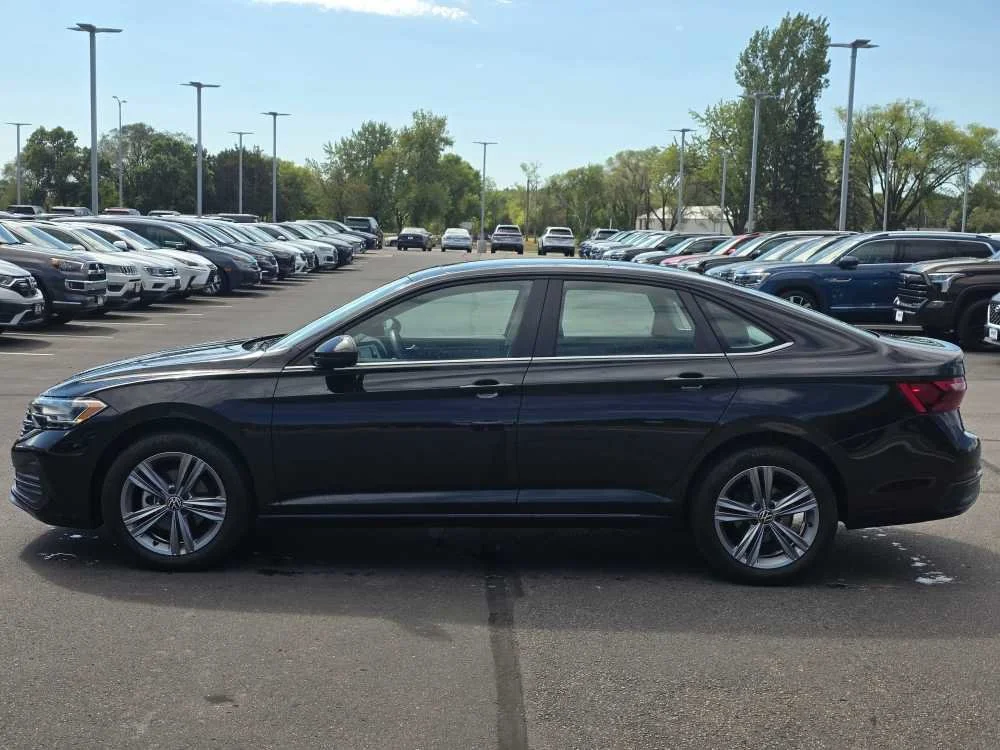 Certified Used 2024 Black Volkswagen SE image 2