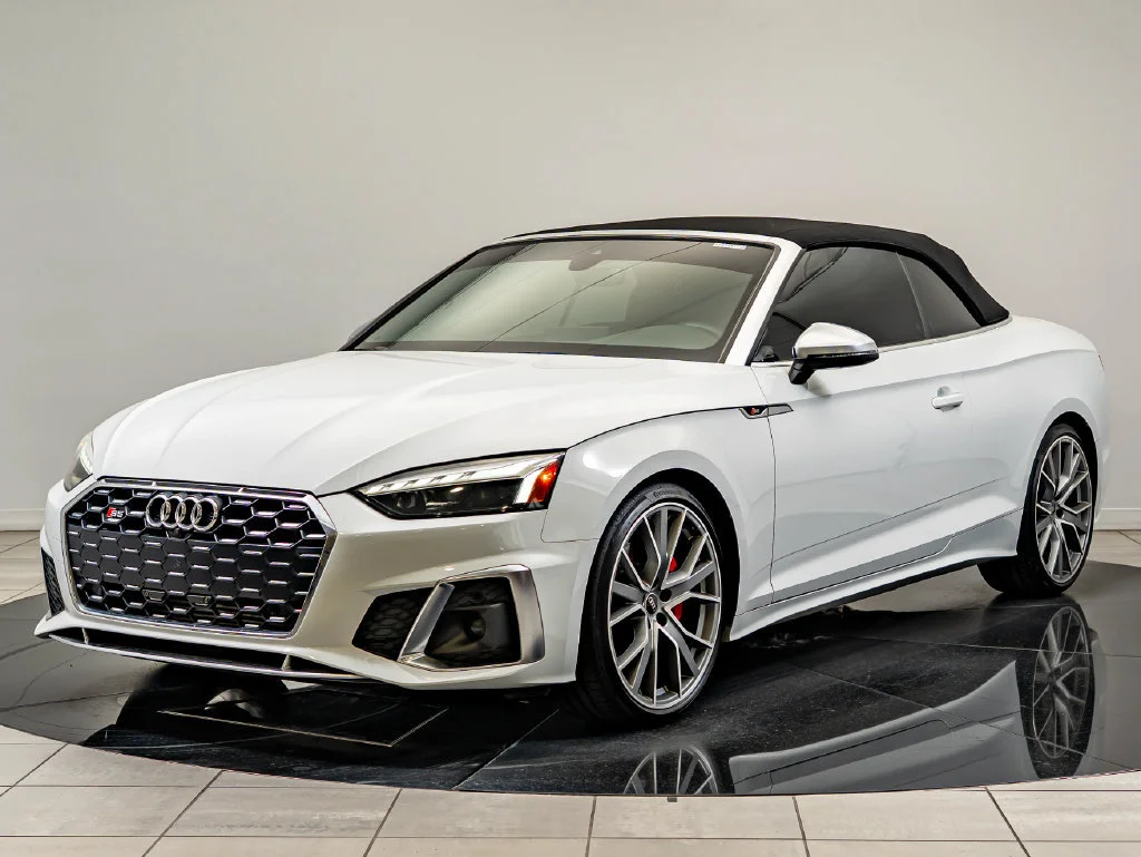 Used 2024 Glacier White Metallic/Black Roof Audi 3.0T Premium Plus image 1