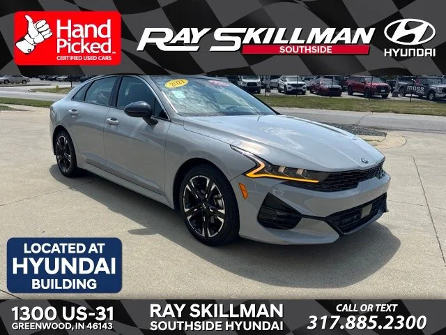 Used 2021 Wolf Gray Kia GT-Line image 1