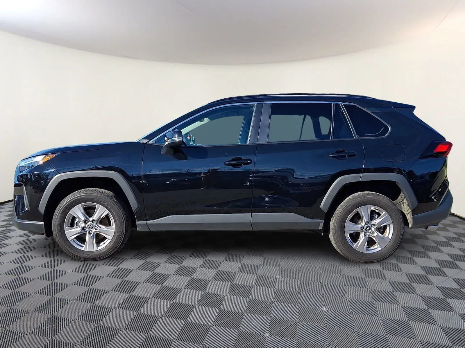 Certified Used 2025 Midnight Black Metallic Toyota XLE image 9