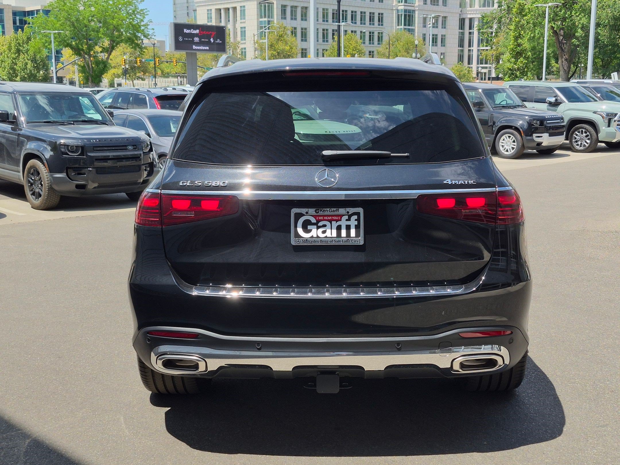 New 2026 Obsidian Black Metallic Mercedes-Benz GLS 580 image 4
