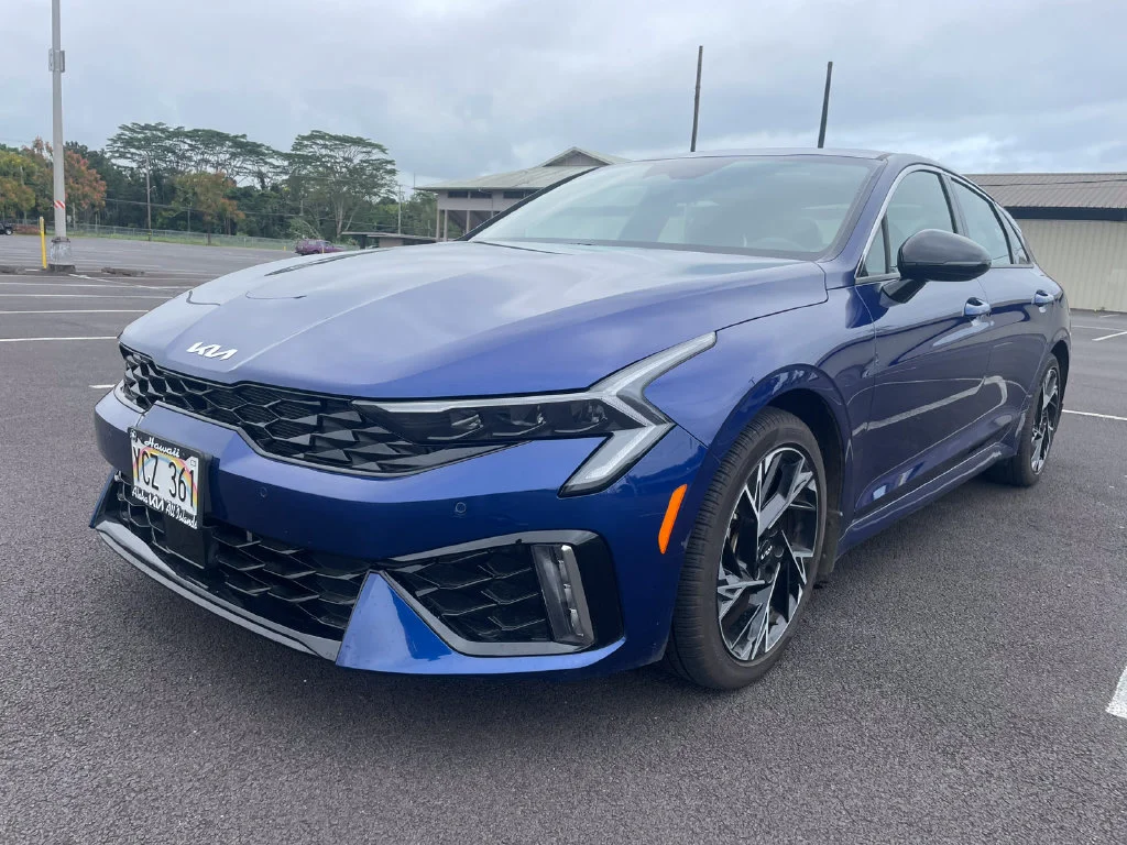 Used 2025 Blue Kia GT-Line image 3