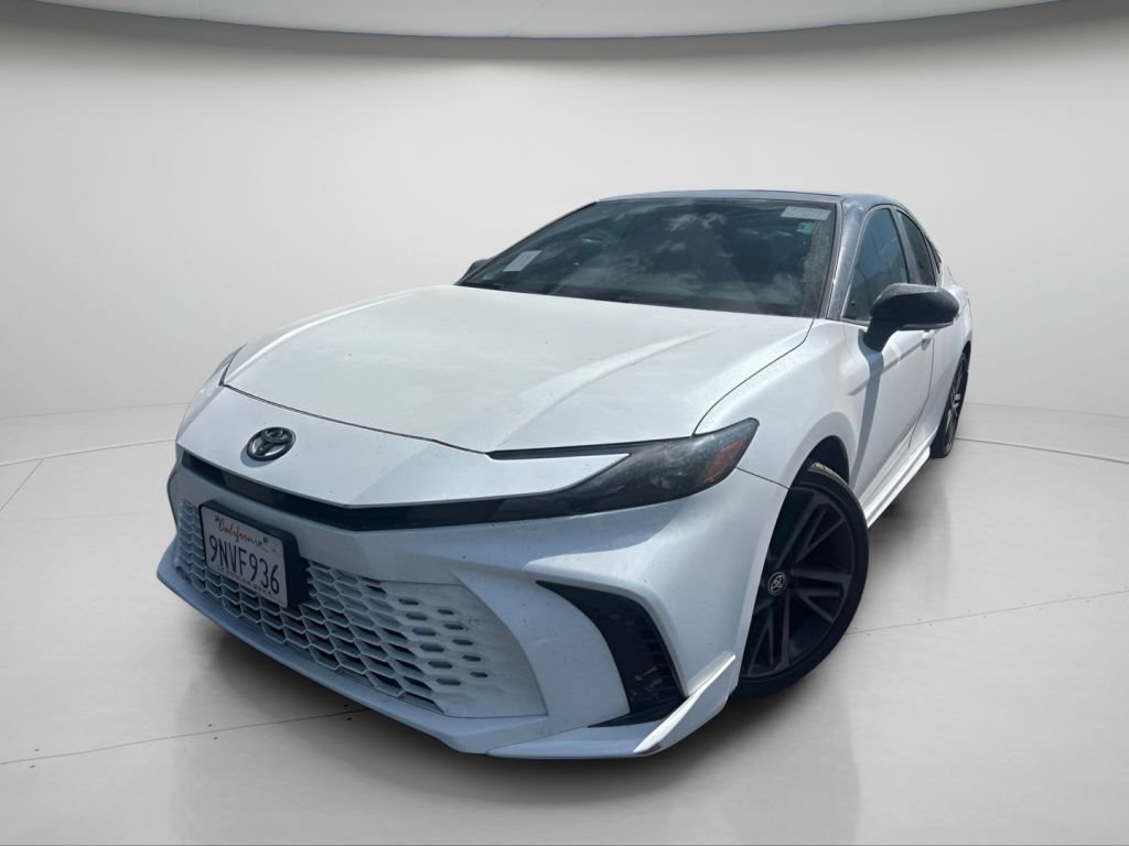 Used 2025 Midnight Black Metallic Toyota XSE image 13